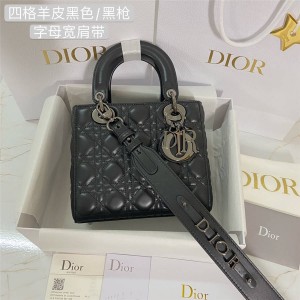 迪奥正品官网代购枪色扣LADY DIOR MY ABCDIOR 手袋M0538