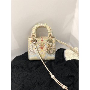 迪奥官网正品代购超迷你NANO LADY DIOR 手袋S0856