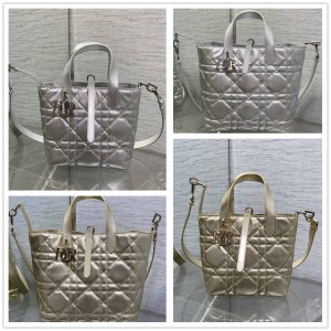 DIOR迪奥包包 M2835/M2836 Toujours 小号/中号竖版菜篮子手提包