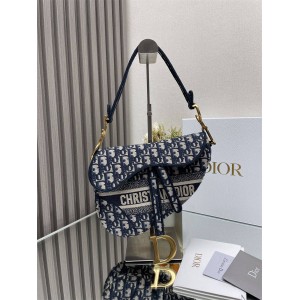 dior官网包迪奥 M0446CRIW_M928 老花马鞍包