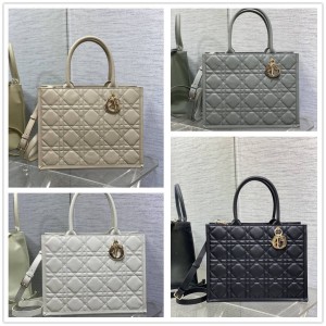 dior官方网站迪奥 M1324 中号 Book Tote 牛皮托特包
