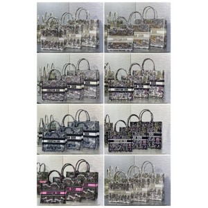 迪奥dior官网迪奥 M1265/M1296/M1286 Book Tote 刺绣托特包