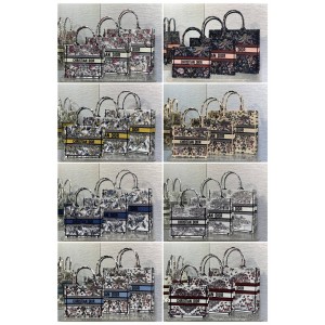 DIOR迪奥女包 M1265/M1296/M1286 Book Tote 小号/中号/大号托特包