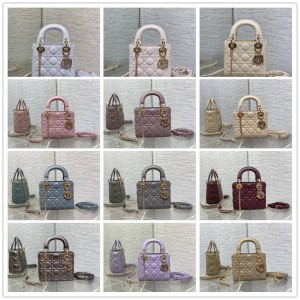 迪奥中国官网 M0505 迷你 Lady Dior 三格戴妃包