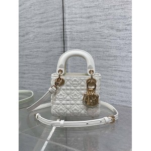 迪奥香港官网 S0856 Lady Dior Micro 超迷你戴妃包（幸运星）