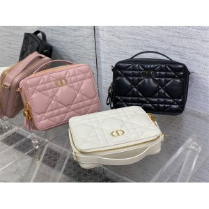 dior美国官网迪奥 S5140 Dior Caro 箱型链条包盒子包相机包