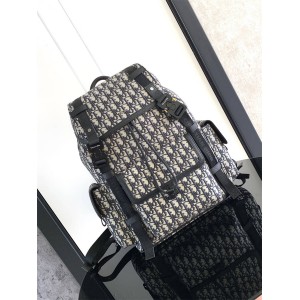 dior香港官网迪奥 1ESBA163 Hit the Road 老花双肩包