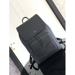 dior官方网站迪奥 1ADBA041 马鞍双肩背包双肩包（黑线）