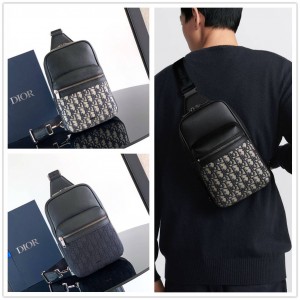 迪奥dior官网 1ESBO065 Rider 2.0 单肩包老花胸包