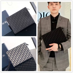 dior官方网站迪奥 2ESCA483 A5 三角形手拿包（老花）