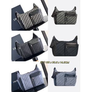 dior美国官网迪奥 1ESME190 Rider Soft 中号水饺包