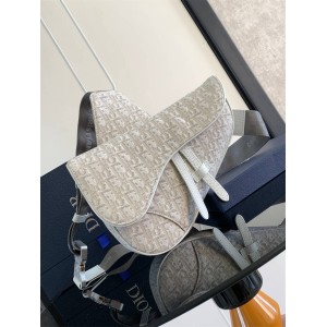 dior中国官网迪奥 1ADPO093 Saddle Oblique提花马鞍包