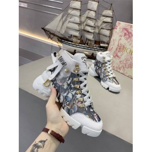 DIOR迪奥香港官网D-CONNECT卖奢侈品的网站运动鞋跑鞋老爹鞋KCK222