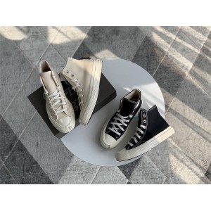 Dior x Converse 1970s迪奥匡威官网代购正品联名情侣款高帮板鞋