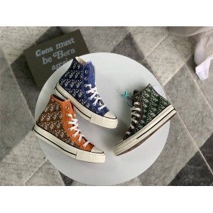 Dior X Converse 1970S迪奥匡威中文官网原单联名新款男女高帮板鞋