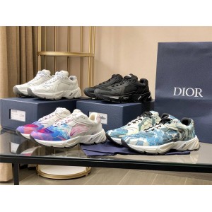 dior香港官网迪奥代购新款鞋子渐变印花CD1 运动鞋3SN260