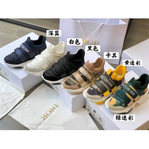 DIOR中国官网正品女鞋迪奥迷彩图案D-WANDER 运动鞋KCK299